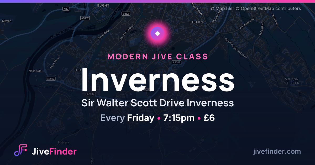 Modern Jive class at Sir Walter Scott Drive Inverness, Inverness — Every Friday, 7:15pm, £6