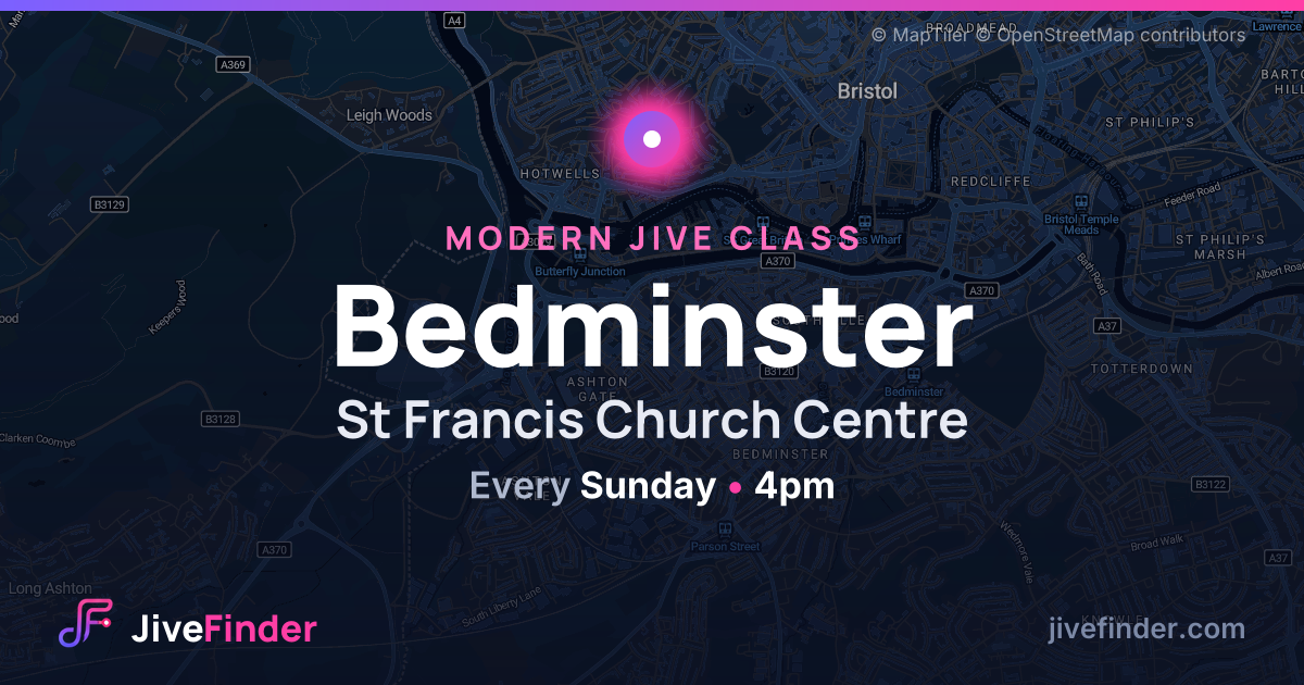 Modern Jive class at St Francis Church Centre, Bedminster — Every Sunday, 4pm