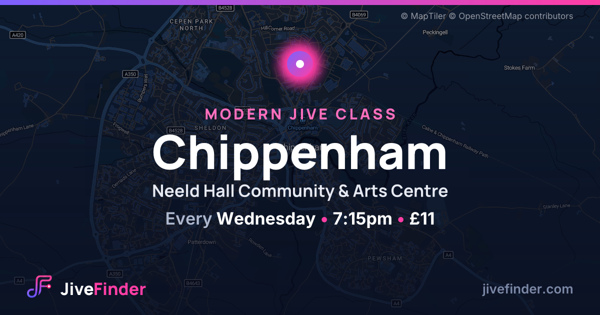 Modern Jive class at Neeld Hall Community & Arts Centre, Chippenham — Every Wednesday, 7:15pm, £11