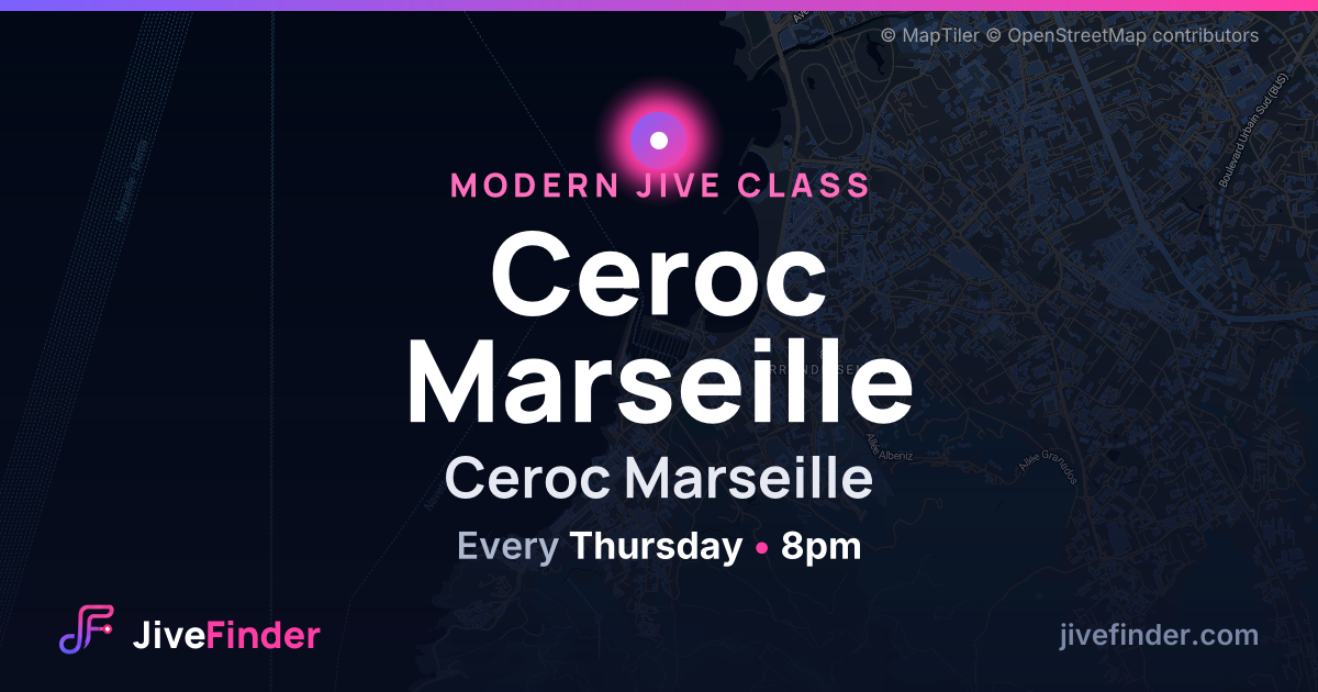 Modern Jive class at Ceroc Marseille, Ceroc Marseille — Every Thursday, 8pm