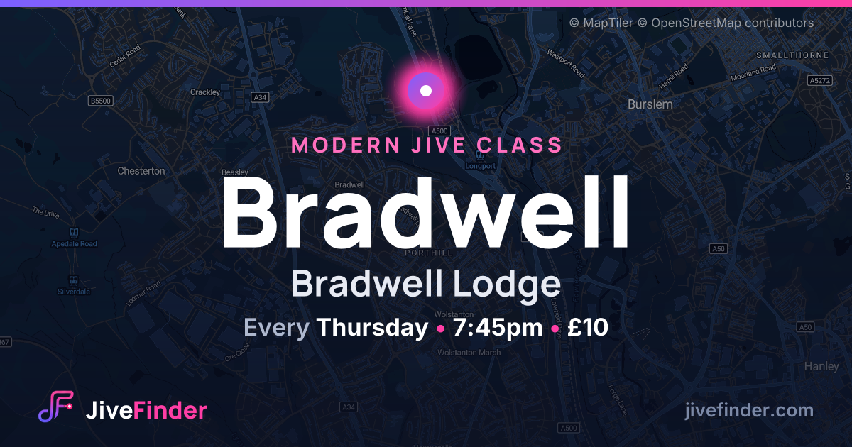 Modern Jive class at Bradwell Lodge, Bradwell — Every Thursday, 7:45pm, £10