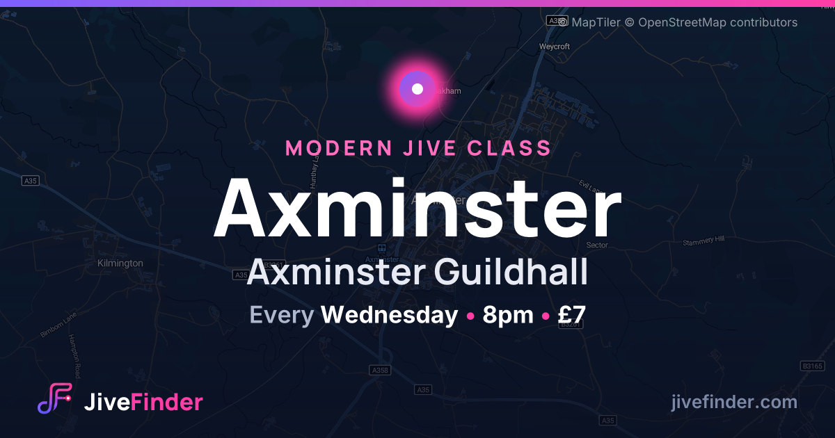 Modern Jive class at Axminster Guildhall, Axminster — Every Wednesday, 8pm, £7