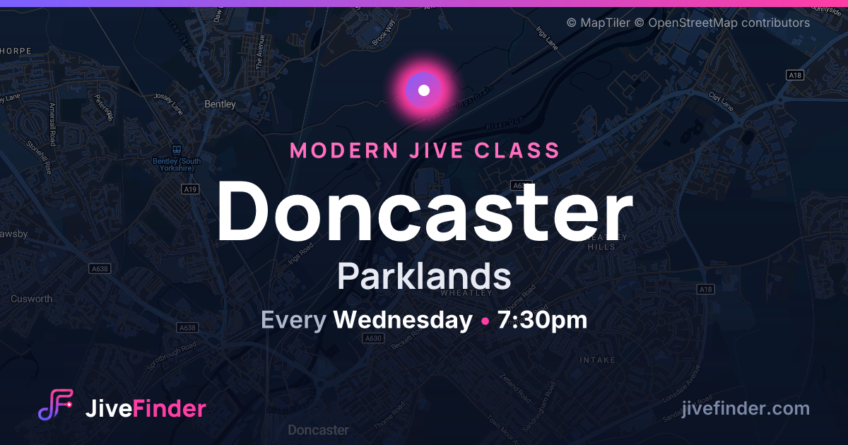 Modern Jive class at Parklands, Doncaster — Every Wednesday, 7:30pm