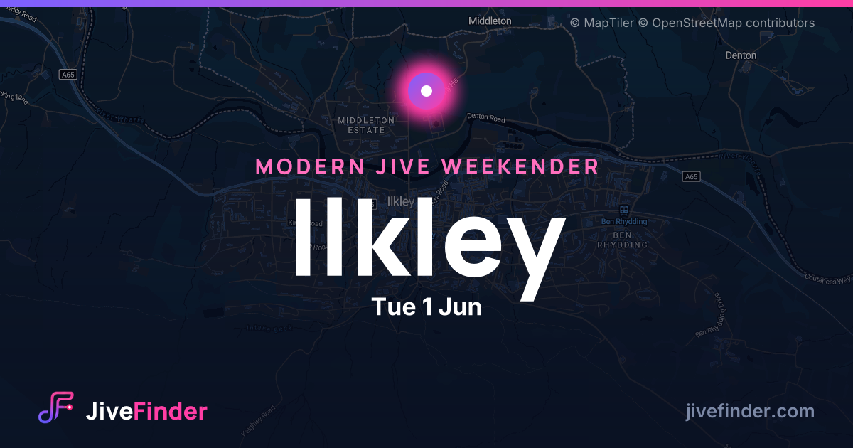 Modern Jive weekender in Ilkley — Tue 1 Jun