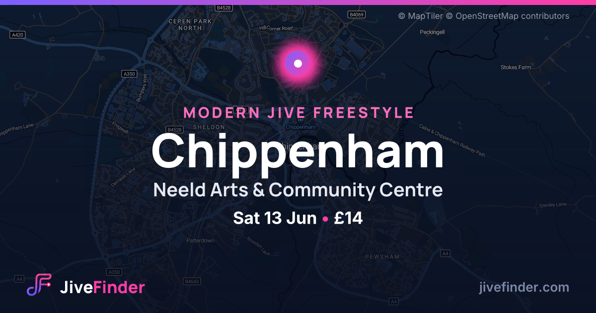 Modern Jive freestyle at Neeld Arts & Community Centre, Chippenham — Sat 13 Jun, £14