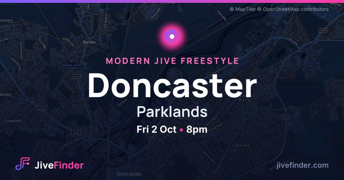 Modern Jive freestyle at Parklands, Doncaster — Fri 2 Oct, 8pm