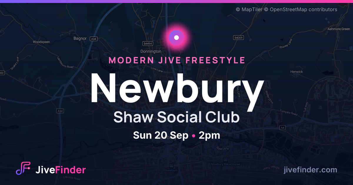 Modern Jive freestyle at Shaw Social Club, Newbury — Sun 20 Sep, 2pm