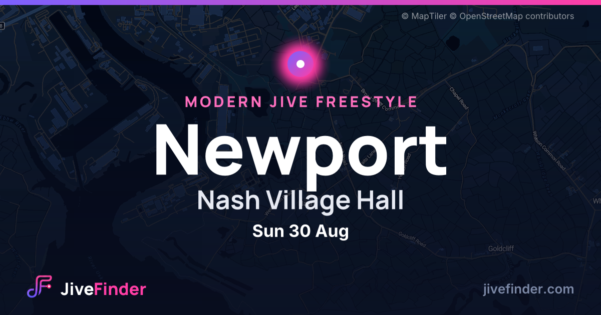 Modern Jive freestyle at Nash Village Hall, Newport — Sun 30 Aug