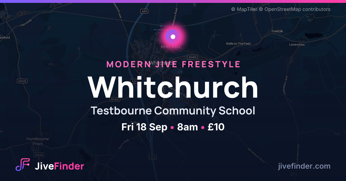 Modern Jive freestyle at Testbourne Community School, Whitchurch — Fri 18 Sep, 8am, £10