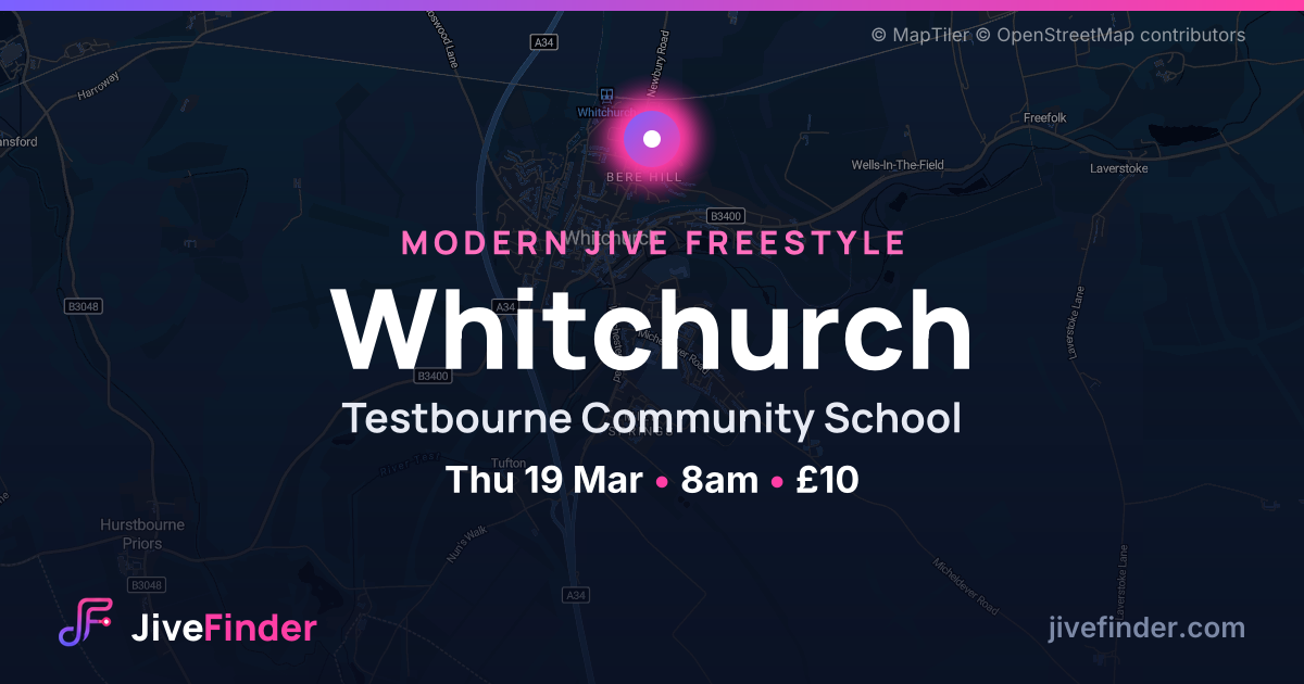 Modern Jive freestyle at Testbourne Community School, Whitchurch — Thu 19 Mar, 8am, £10