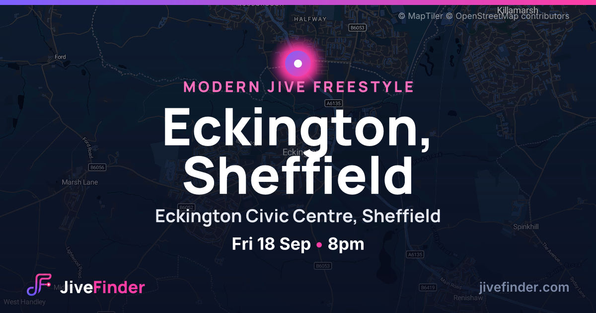 Modern Jive freestyle at Eckington Civic Centre, Sheffield, Eckington, Sheffield — Fri 18 Sep, 8pm