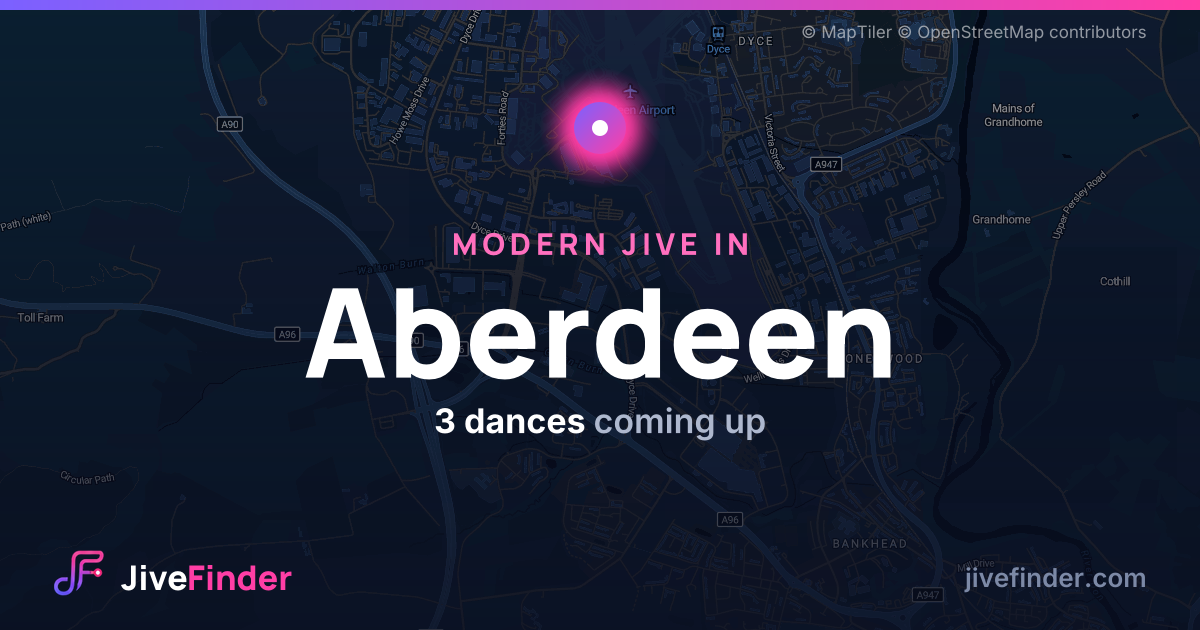 Modern Jive in in Aberdeen — 3 dances coming up