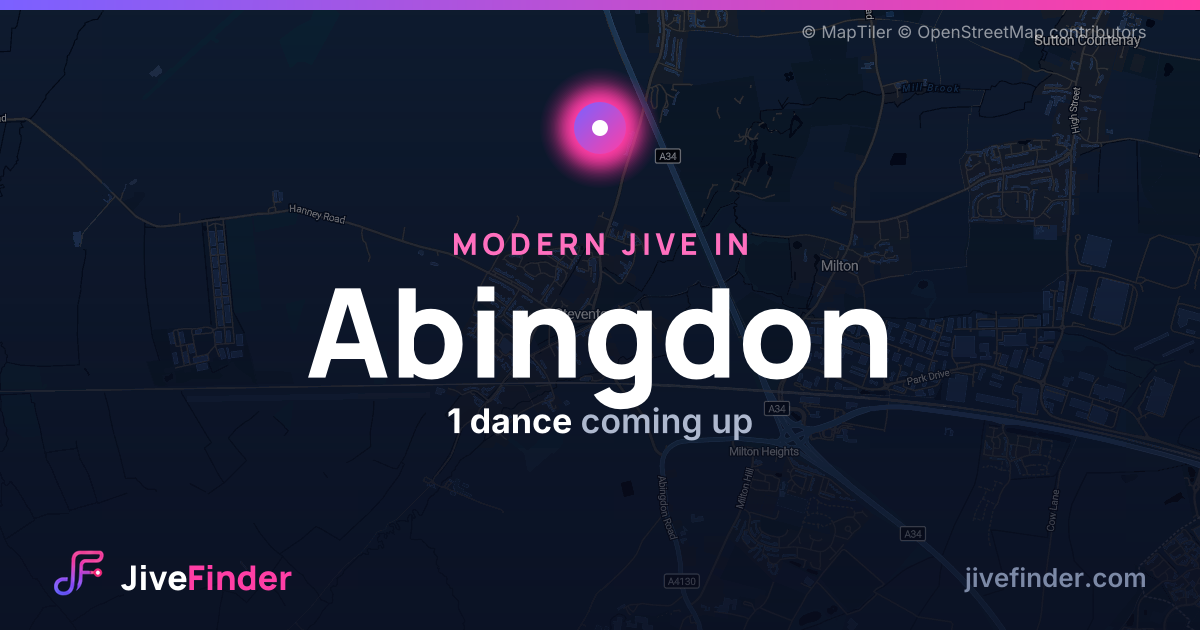 Modern Jive in in Abingdon — 1 dance coming up
