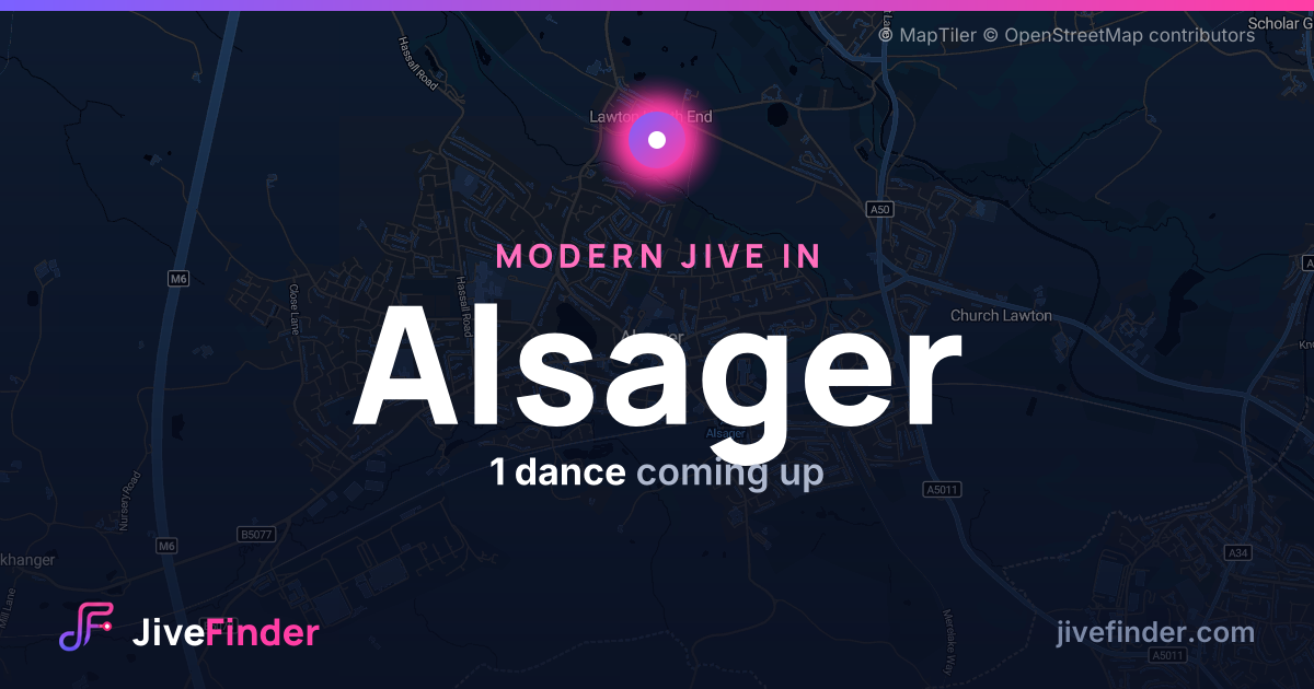 Modern Jive in in Alsager — 1 dance coming up
