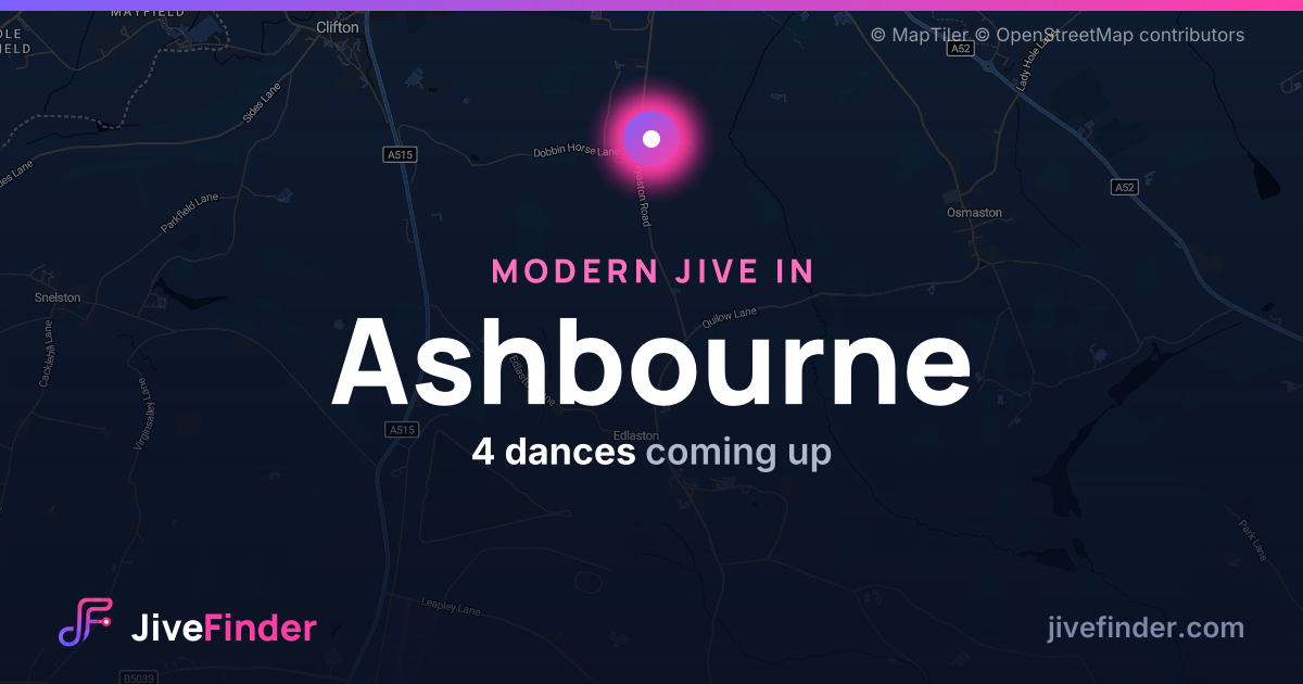Modern Jive in in Ashbourne — 4 dances coming up