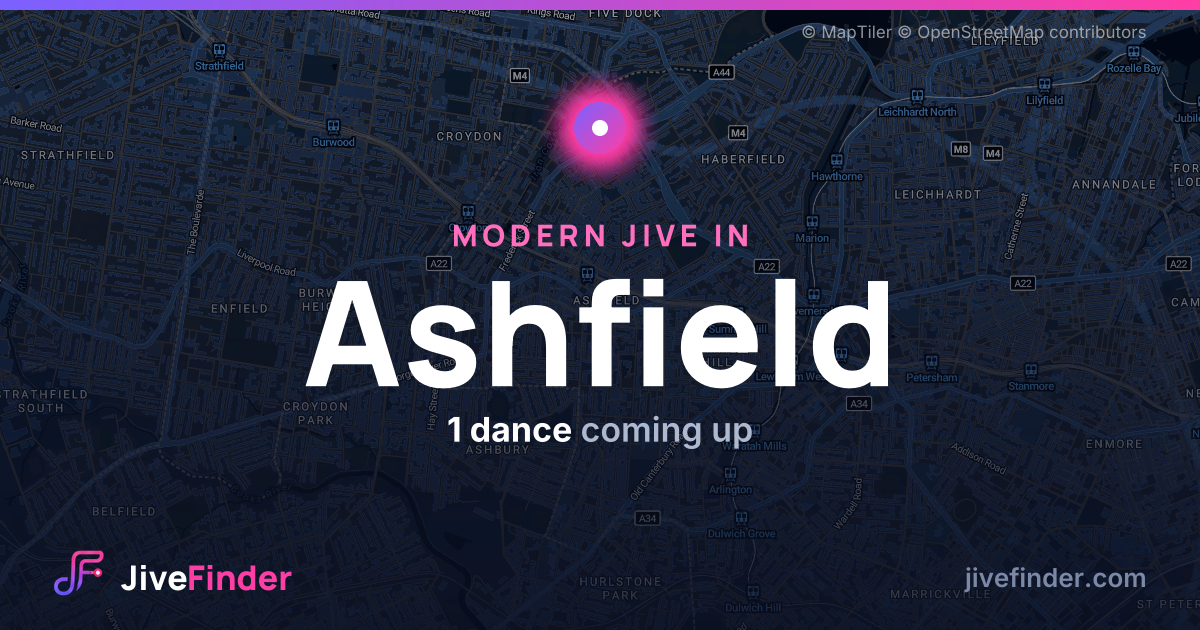 Modern Jive in in Ashfield — 1 dance coming up