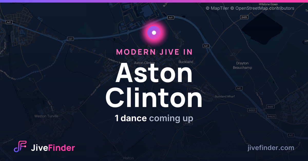 Modern Jive in in Aston Clinton — 1 dance coming up