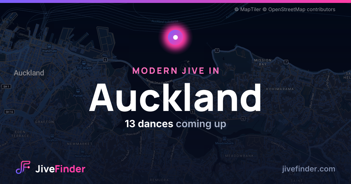 Modern Jive in in Auckland — 13 dances coming up