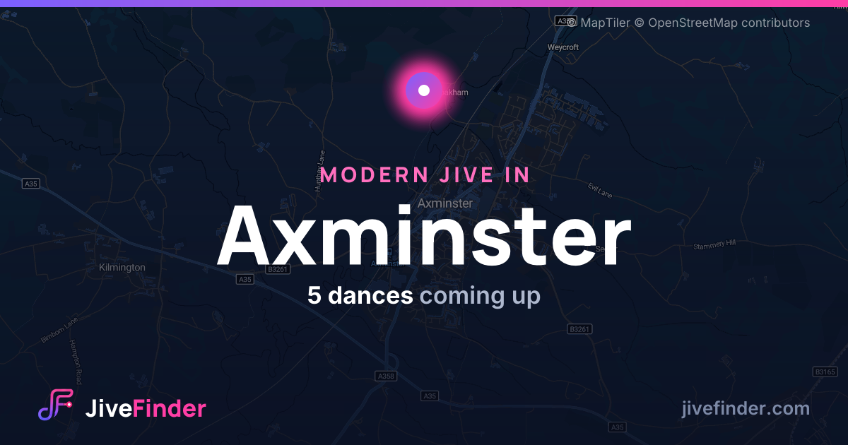 Modern Jive in in Axminster — 5 dances coming up