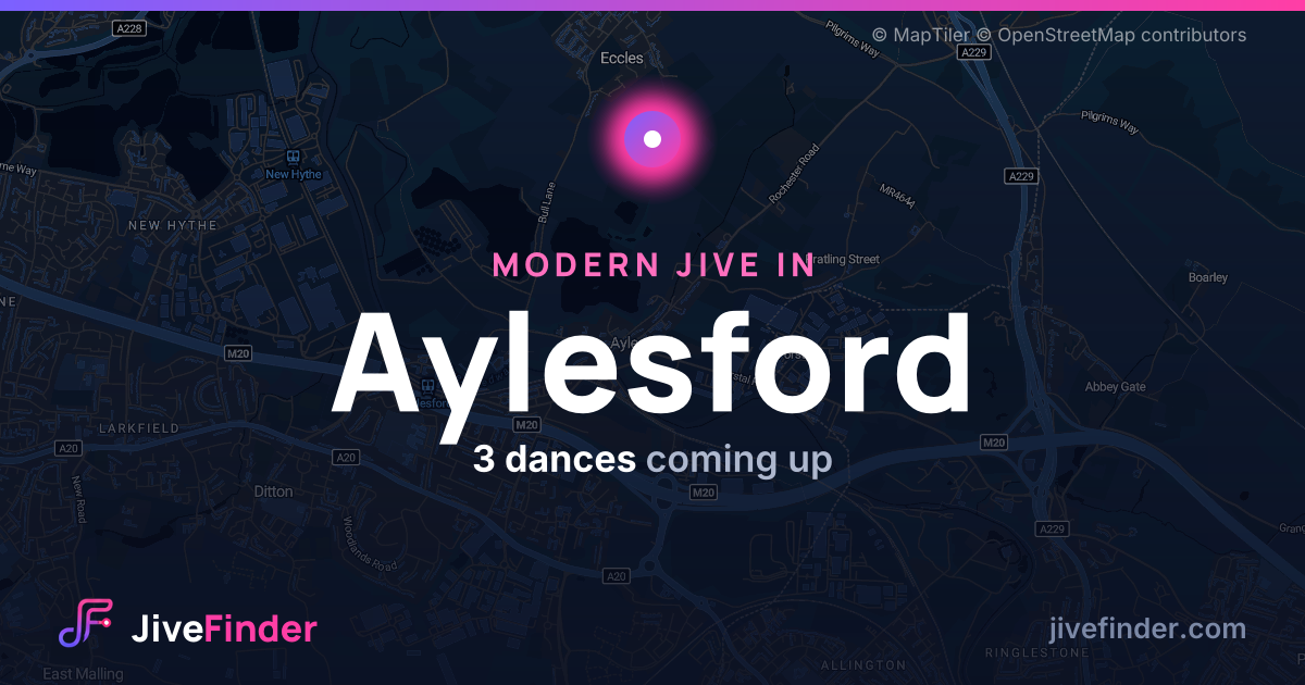 Modern Jive in in Aylesford — 3 dances coming up