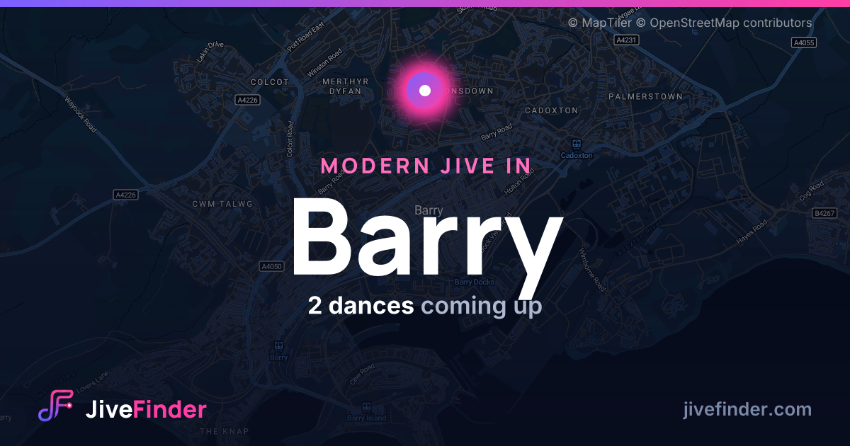 Modern Jive in in Barry — 2 dances coming up