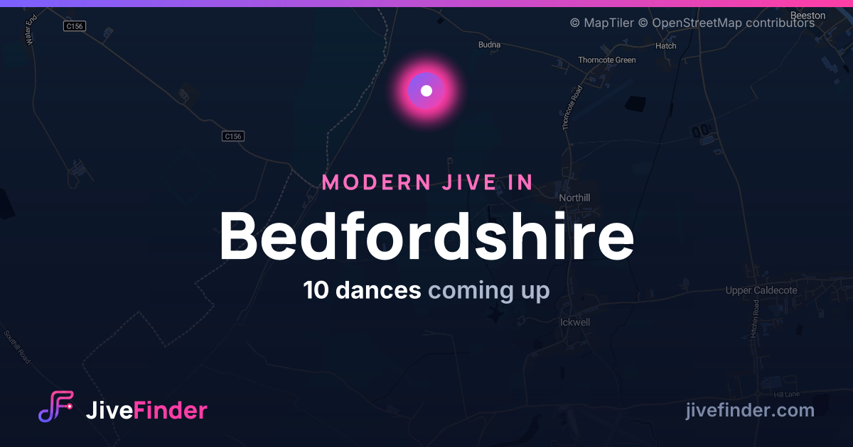 Modern Jive in in Bedfordshire — 10 dances coming up