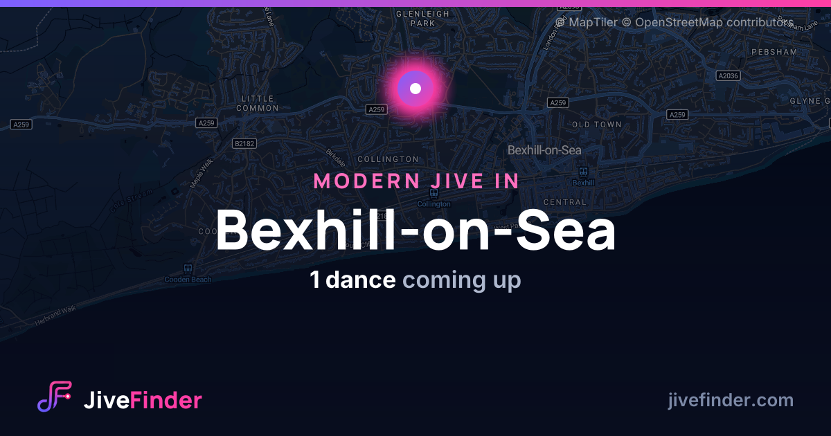 Modern Jive in in Bexhill-on-Sea — 1 dance coming up