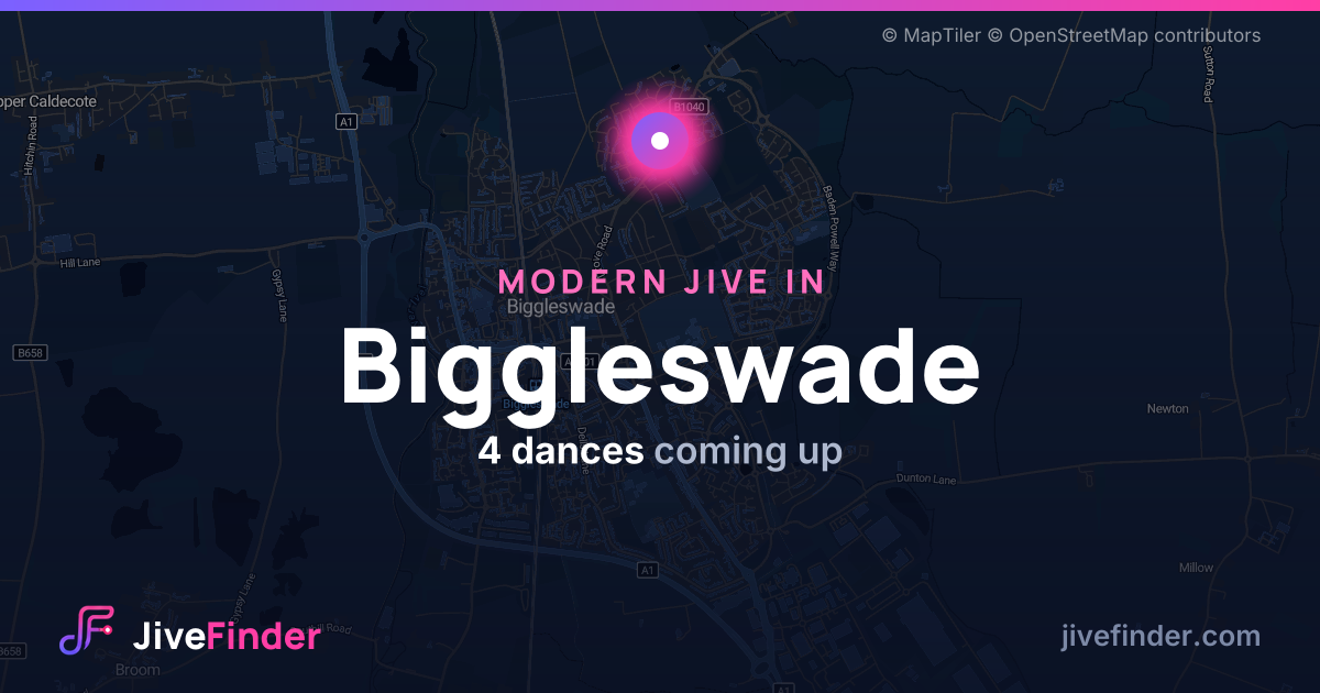 Modern Jive in in Biggleswade — 4 dances coming up