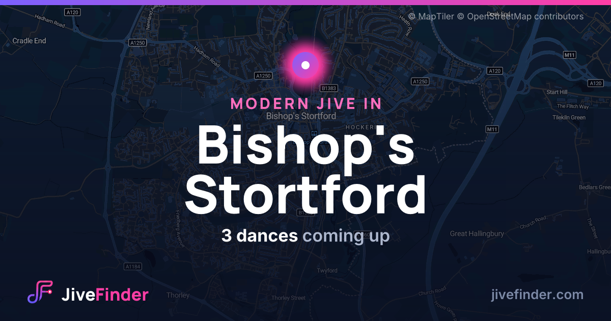 Modern Jive in in Bishop's Stortford — 3 dances coming up