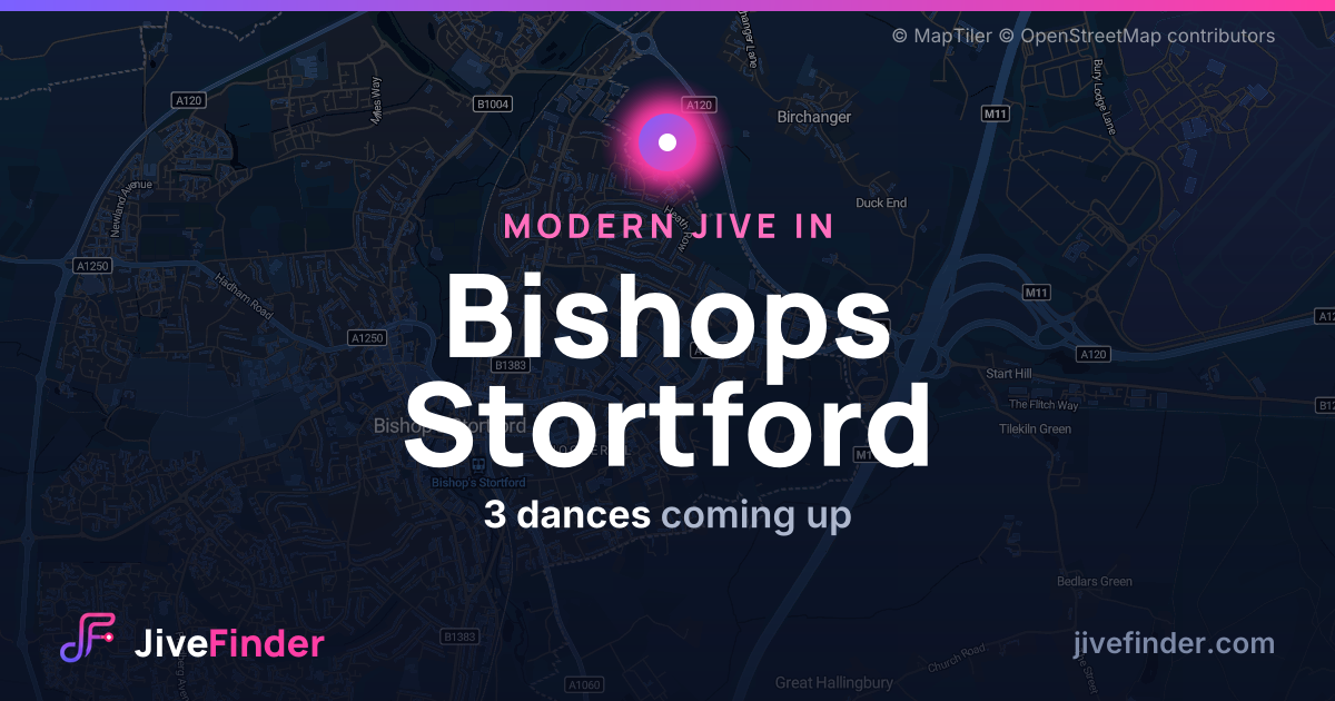 Modern Jive in in Bishops Stortford — 3 dances coming up