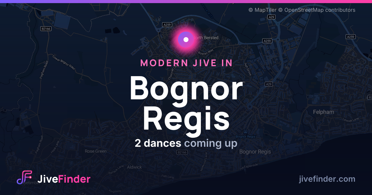 Modern Jive in in Bognor Regis — 2 dances coming up