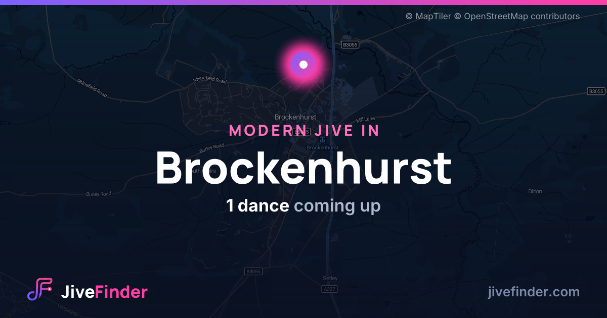 Modern Jive in in Brockenhurst — 1 dance coming up