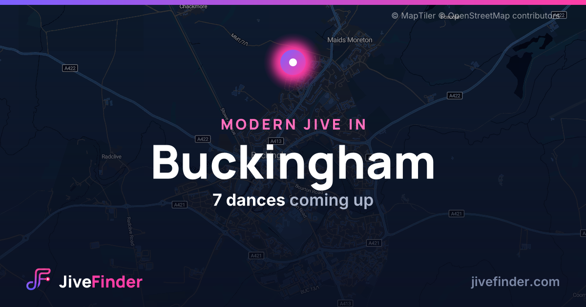 Modern Jive in in Buckingham — 7 dances coming up