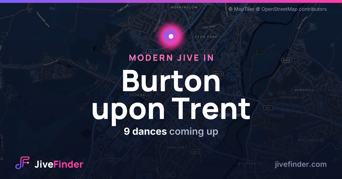 Modern Jive in in Burton upon Trent — 9 dances coming up