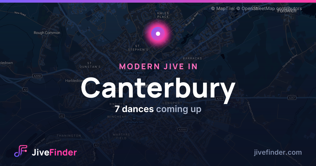 Modern Jive in in Canterbury — 7 dances coming up