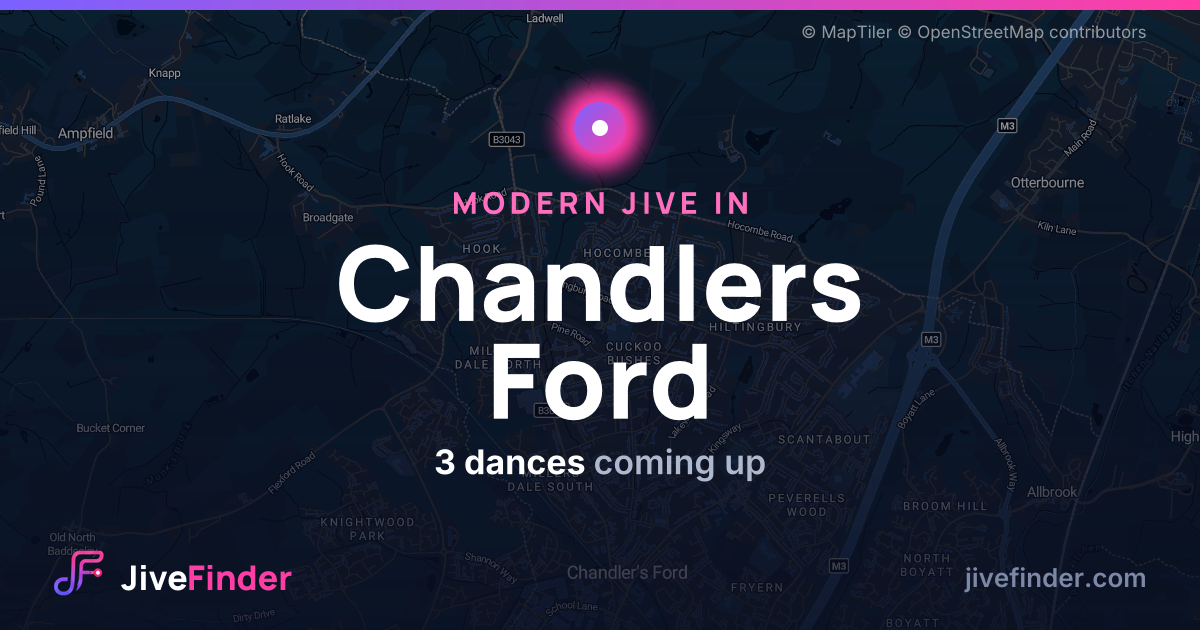 Modern Jive in in Chandlers Ford — 3 dances coming up