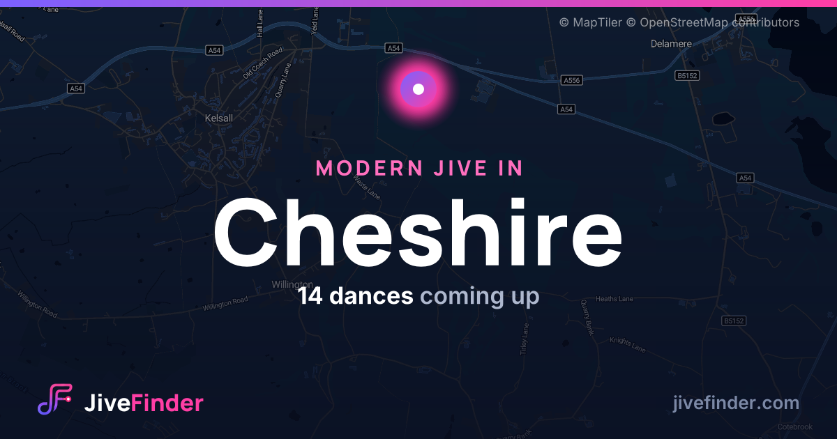 Modern Jive in in Cheshire — 14 dances coming up
