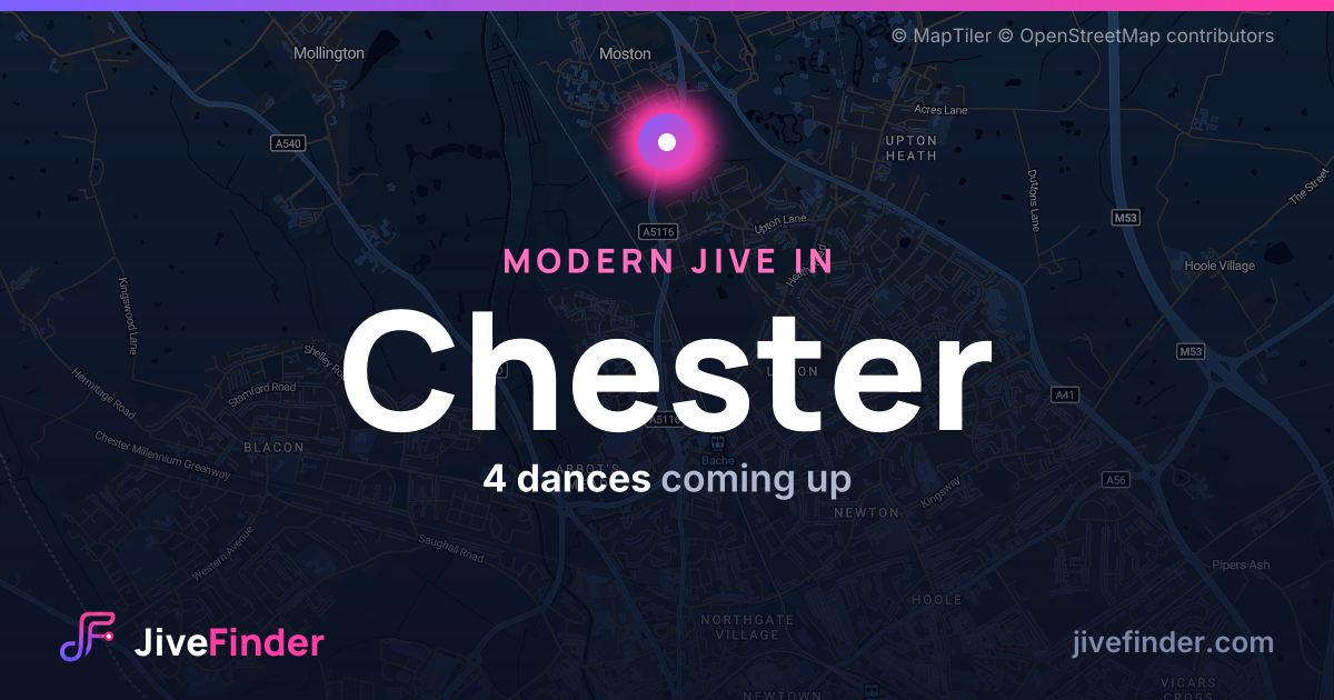 Modern Jive in in Chester — 4 dances coming up