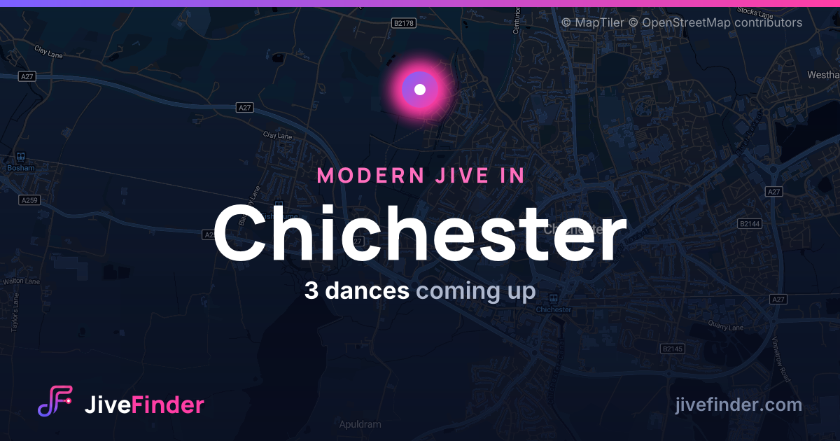 Modern Jive in in Chichester — 3 dances coming up