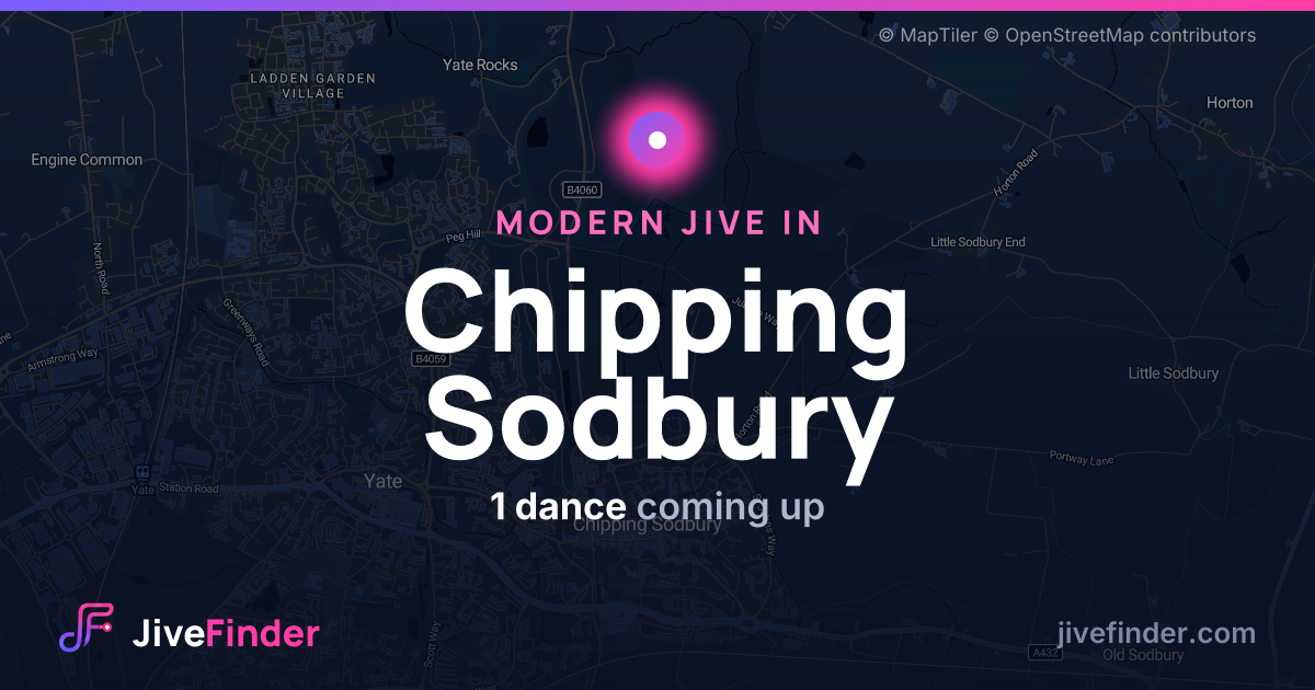 Modern Jive in in Chipping Sodbury — 1 dance coming up