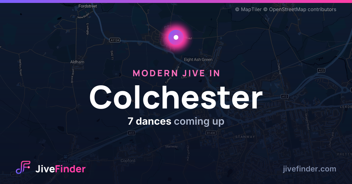Modern Jive in in Colchester — 7 dances coming up