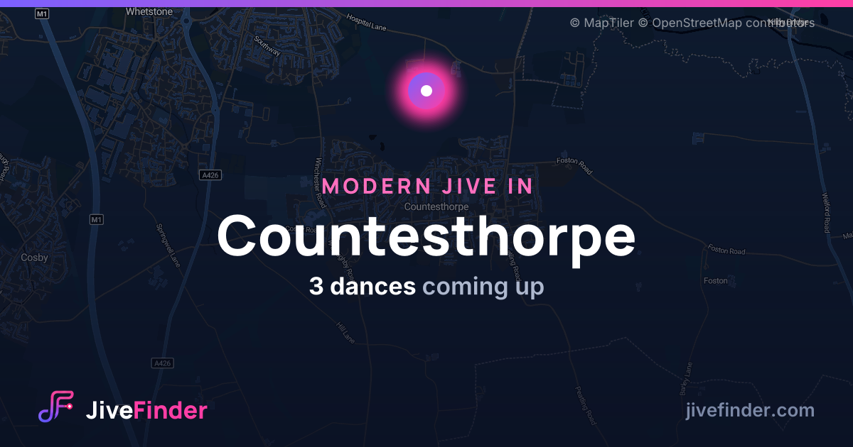 Modern Jive in in Countesthorpe — 3 dances coming up