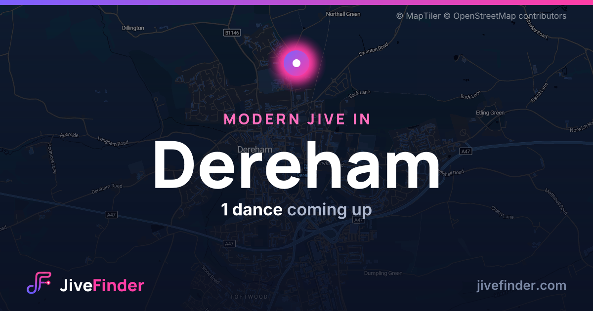 Modern Jive in in Dereham — 1 dance coming up