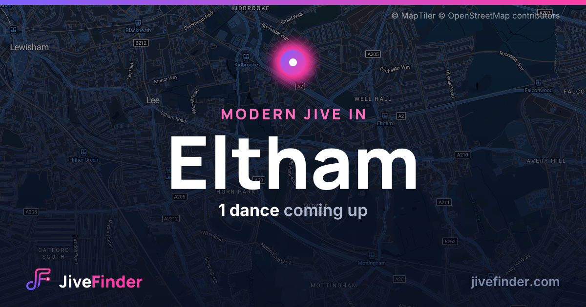 Modern Jive in in Eltham — 1 dance coming up