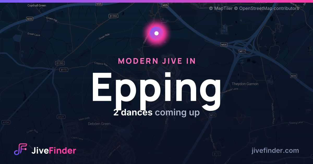 Modern Jive in in Epping — 2 dances coming up
