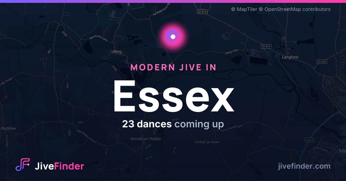 Modern Jive in in Essex — 23 dances coming up