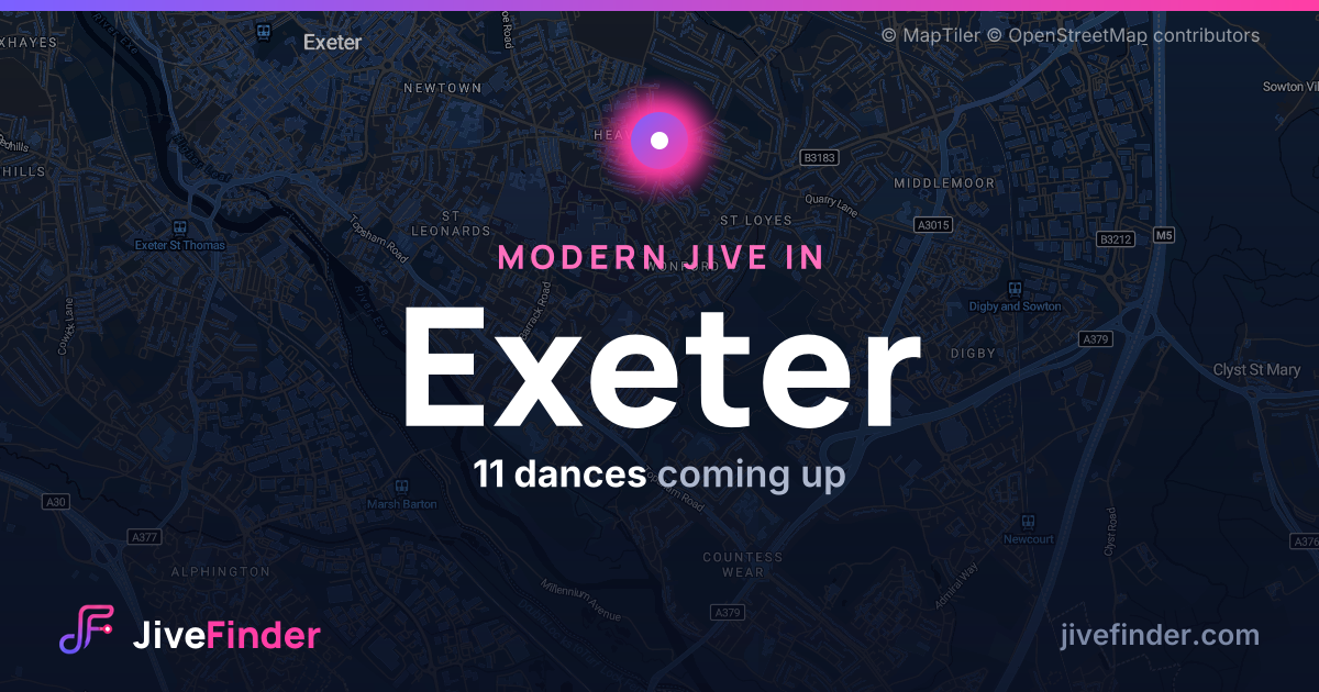 Modern Jive in in Exeter — 11 dances coming up