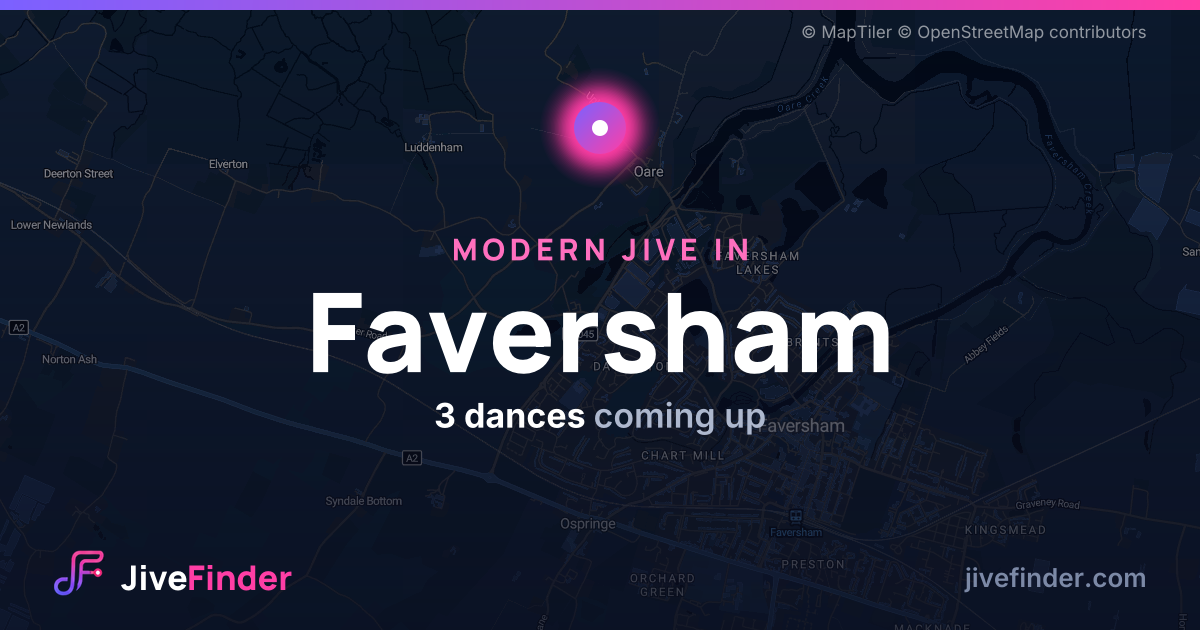 Modern Jive in in Faversham — 3 dances coming up