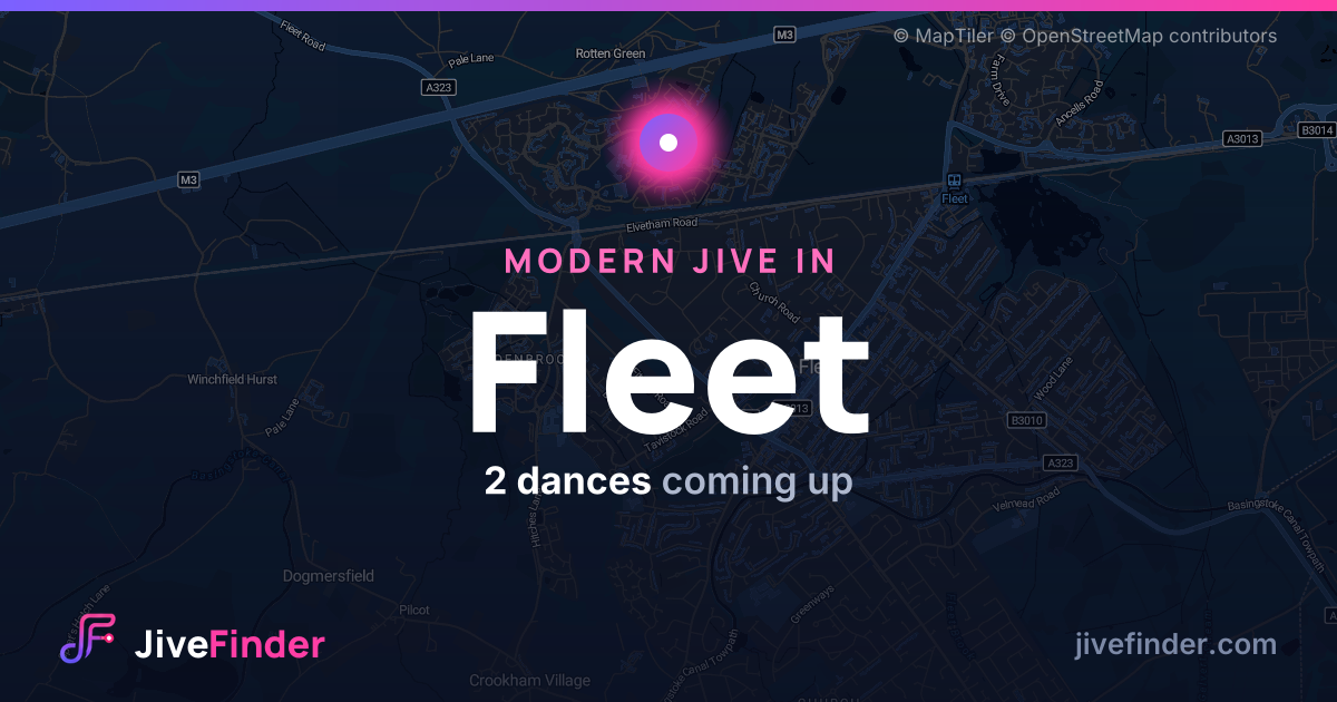 Modern Jive in in Fleet — 2 dances coming up