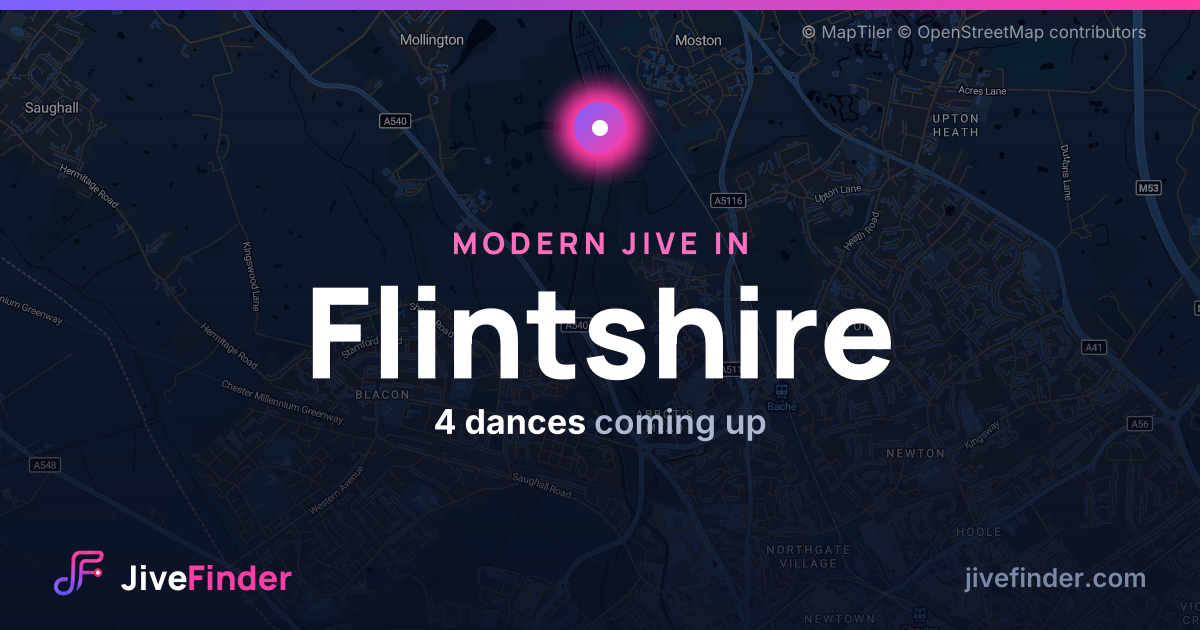 Modern Jive in in Flintshire — 4 dances coming up